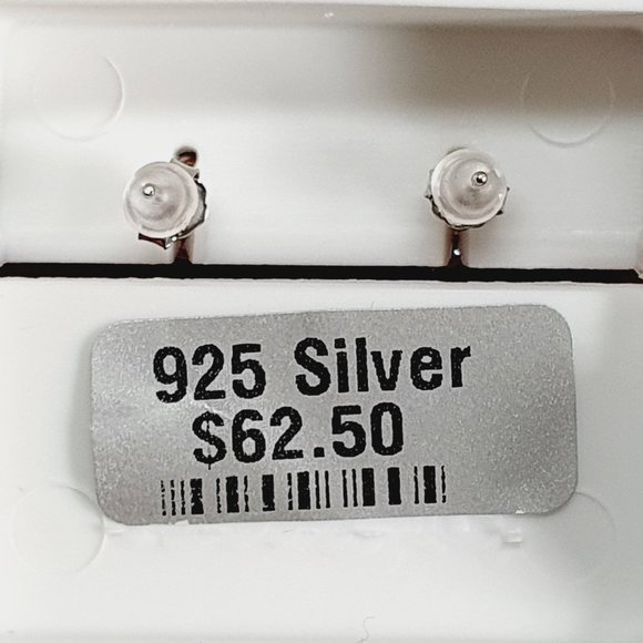 Birthstone S925 Sterling Silver CZ Stud Earrings for Women/Girl, US1925… - Picture 10 of 10